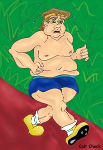 fat runner