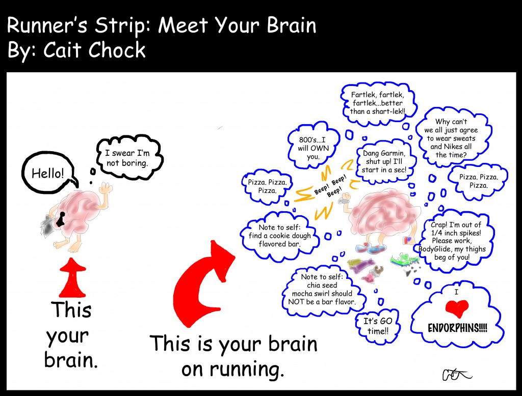 running brain