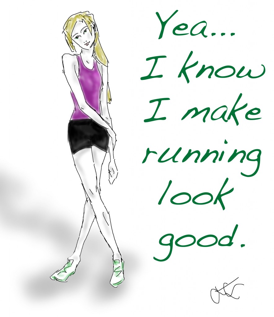 woman runner