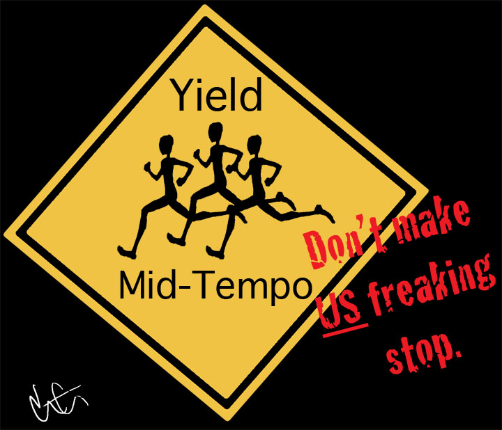 yield for runners