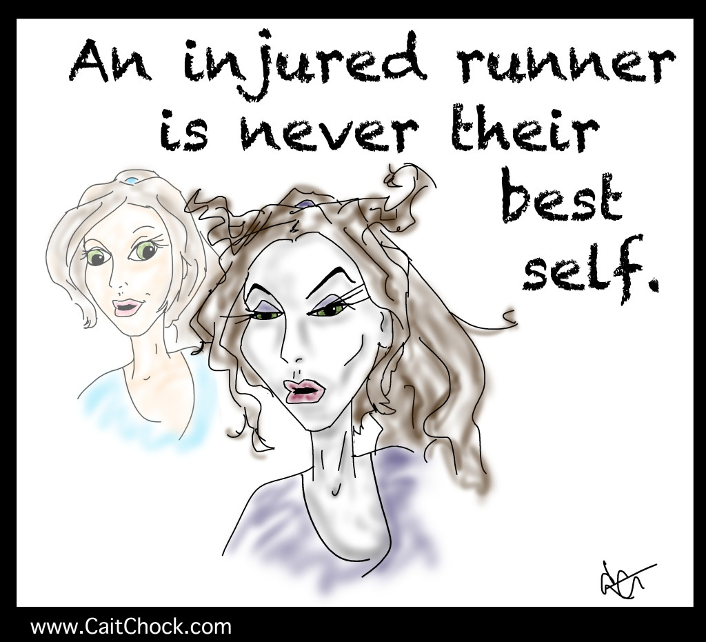 injured runner art