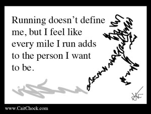 running motivational art